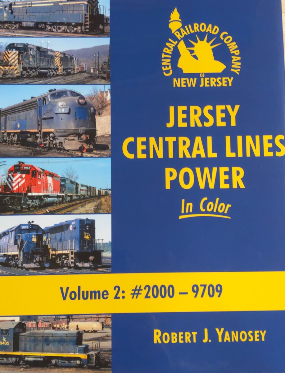 Jersey Central Lines Power in Color, Vol. 2 Hardcover Book By  Greg Stout EX