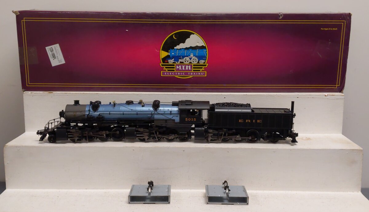 MTH 20-3109-1 O Erie Triplex 2-8-8-8-2 Steam Locomotive W PS2 #5015 LN/Box