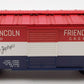 Piko 38885 G Chicago Burlington & Quincy Friendship Train Boxcar #36262