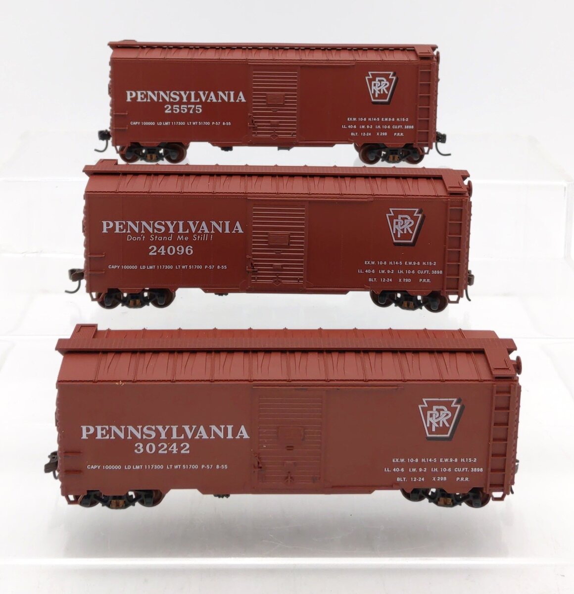 Accurail 3319 HO Scale Pennsylvania Box Car Set LN/Box