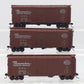 Accurail 3335 HO Scale NYC 40' AAR Steel Boxcars (Pack of 3) EX/Box