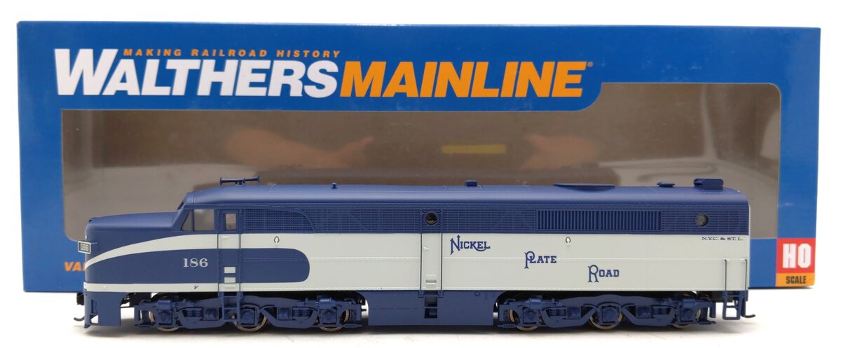 Walthers 910-10096 HO NKP Alco PA Diesel Locomotive Standard DC #186