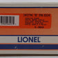 Lionel 6-26243 O Gauge Christmas "99" Boxcar #9700 LN/Box