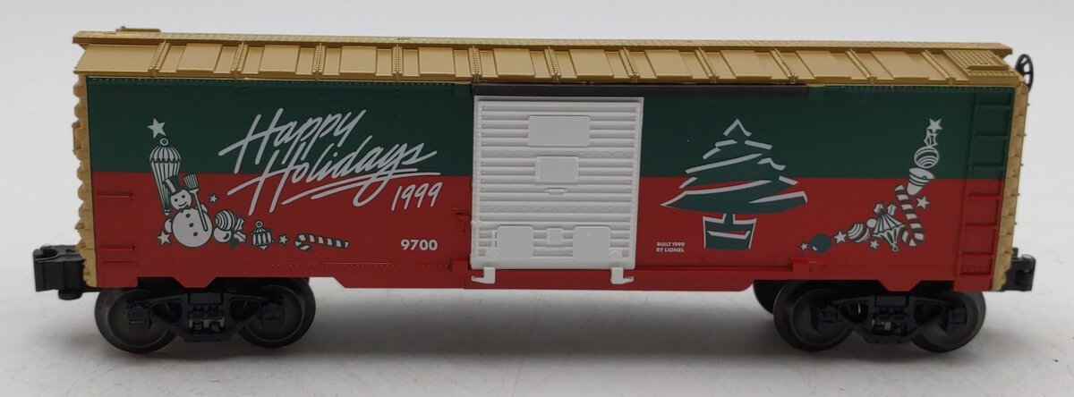 Lionel 6-26243 O Gauge Christmas "99" Boxcar #9700 LN/Box