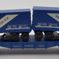 Lionel 6-16314 O Gauge Wabash Flatcar with Wabash Trailers #16314