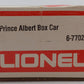 Lionel 6-7702 O Gauge Prince Albert Billboard Boxcar #7702 LN/Box