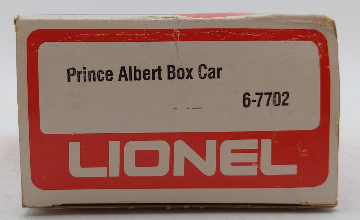 Lionel 6-7702 O Gauge Prince Albert Billboard Boxcar #7702 LN/Box