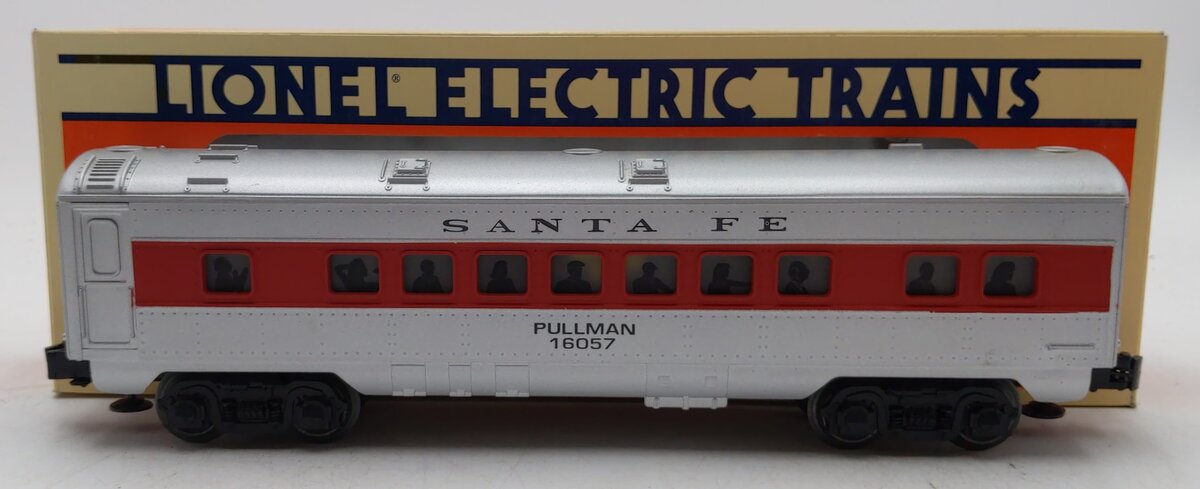 Lionel 6-16057 O Gauge Santa Fe Illuminated Passenger Car LN/Box