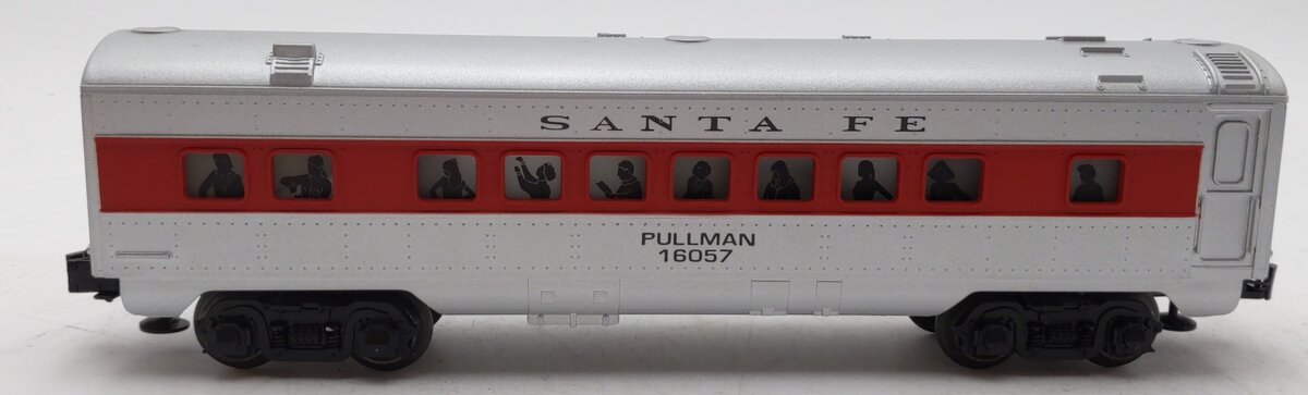 Lionel 6-16057 O Gauge Santa Fe Illuminated Passenger Car LN