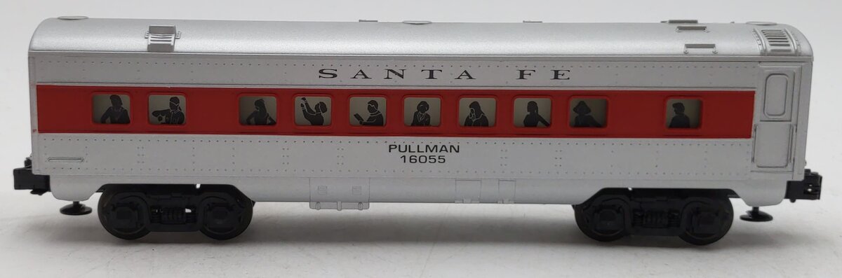 Lionel 6-16055 O Gauge Santa Fe Illuminated Pullman Passenger Car #16055 LN