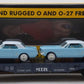 MTH 30-7617 O Gauge MTH Auto Transport Flat Car with 2 Ertl '64 Mustangs LN/Box