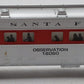 Lionel 6-16060 O Gauge Santa Fe Observation Car
