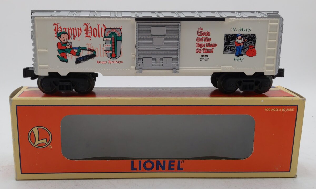Lionel 6-16272 O Gauge Christmas 1997 Boxcar #9700 LN/Box