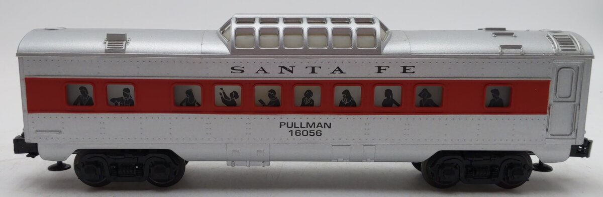 Lionel 6-16056 O Gauge Santa Fe Vista Dome Illuminated Passenger Car NIB