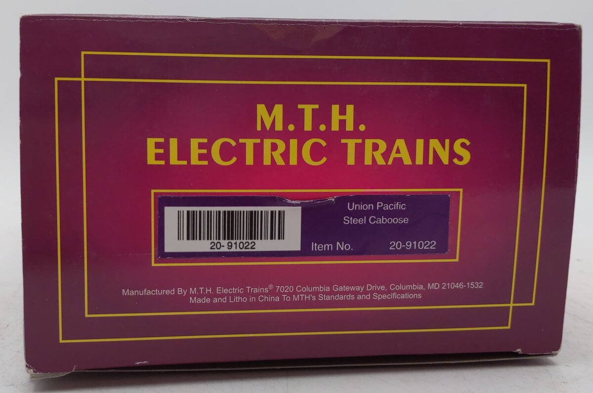MTH 20-91022 O Gauge Union Pacific Steel Caboose #25214 LN/Box