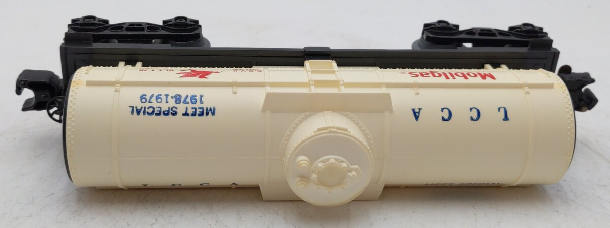 Lionel 6-9036 LCCA Mobilgas Single Dome Tank Car 1978-1979 LN/Box
