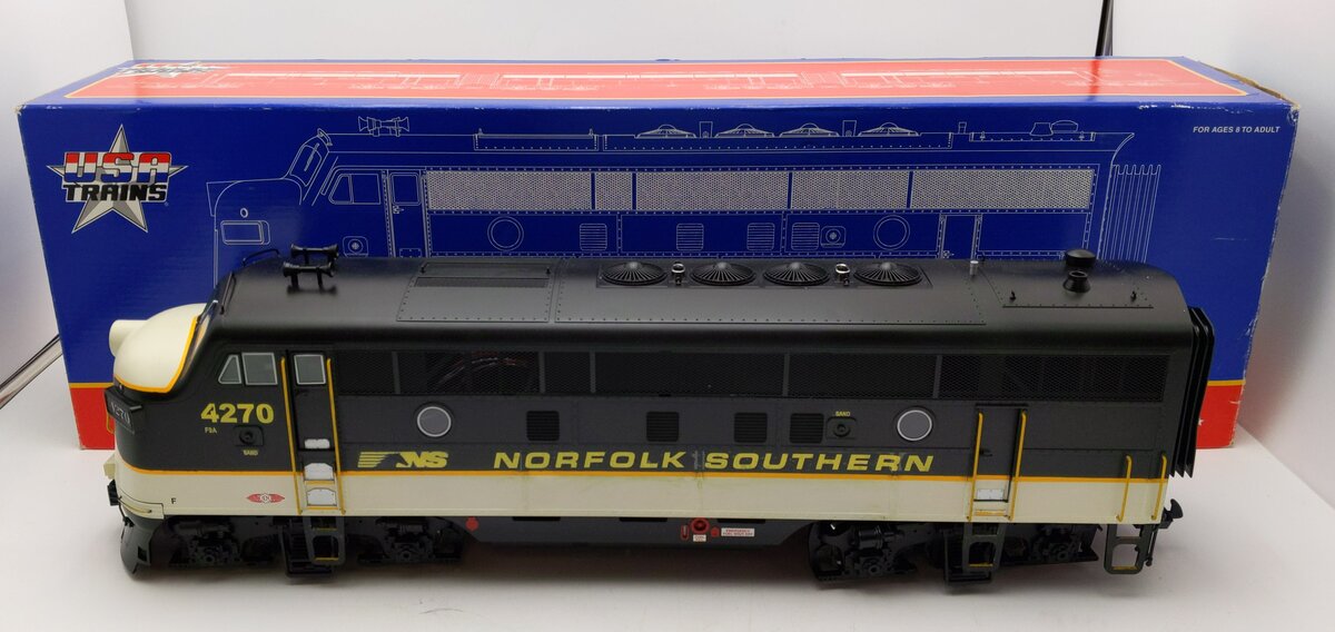 USA Trains G Scale Norfolk Southern Diesel Locomotive #4270 EX/Box