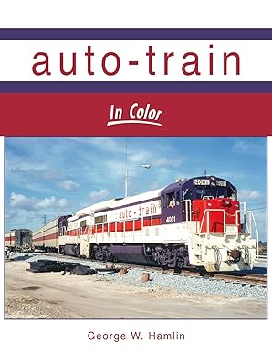 auto-train in Color Hardcover Book By George W. Hamlin EX
