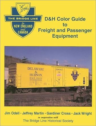 D&H Color Guide to Freight and Passenger Equipment Hardcover Book EX