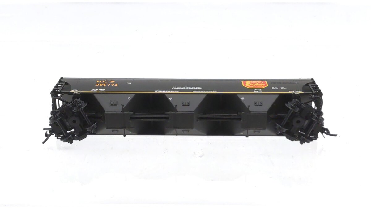 InterMountain 67237-14 N Scale Kansas City Southern 47' 3 Bay Hopper Car #286773 LN