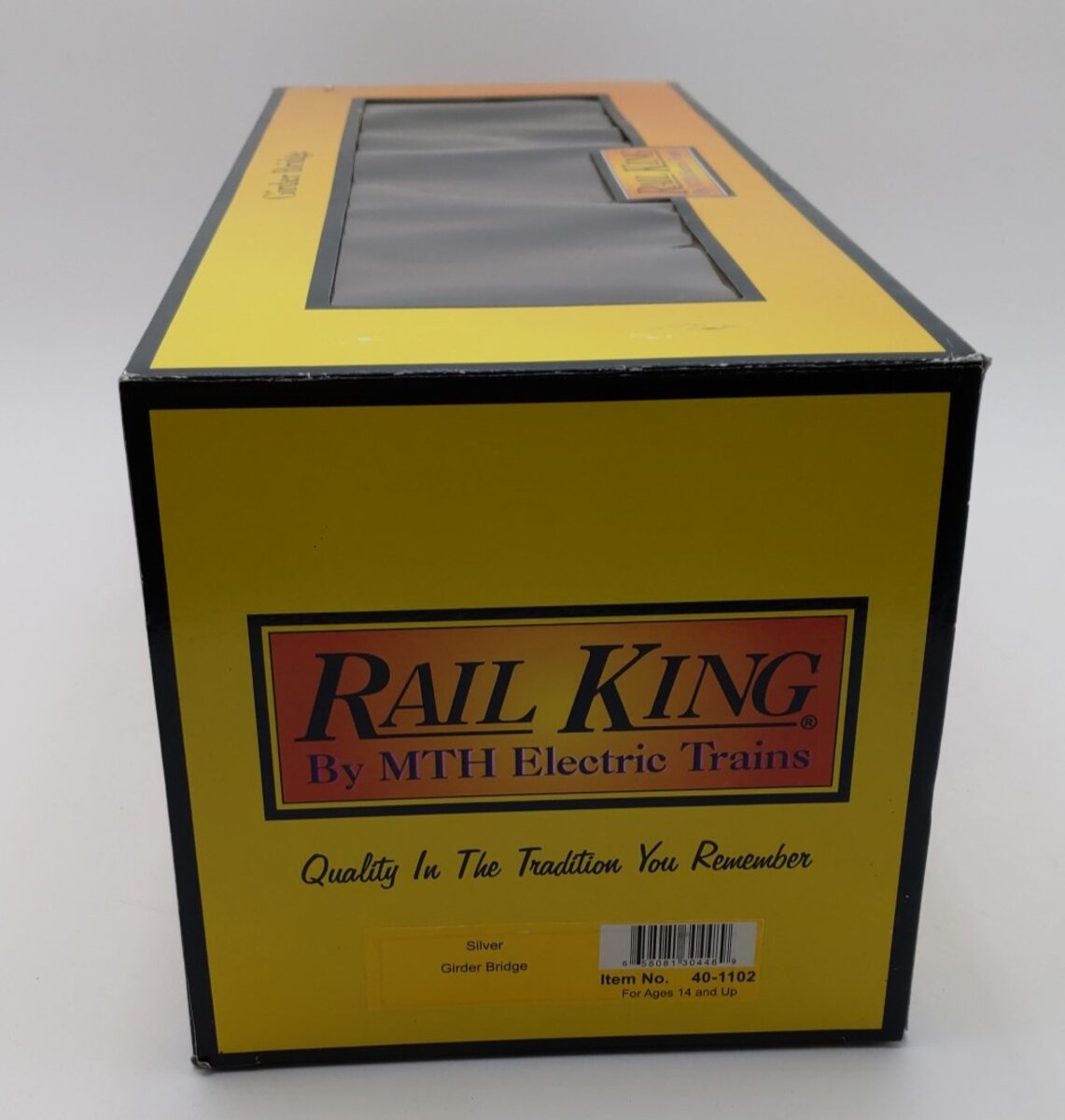 MTH 40-1102 O Scale Girder Bridge in Silver