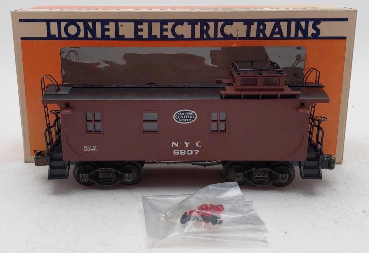 Lionel 6-6907 O Gauge New York Central Woodside Illuminated Caboose #6907 LN/Box