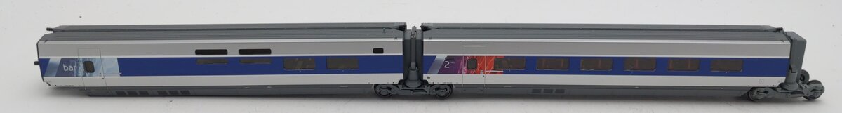 Marklin 43440 HO TGV POS Set 3 2-Car Add-On Passenger Set