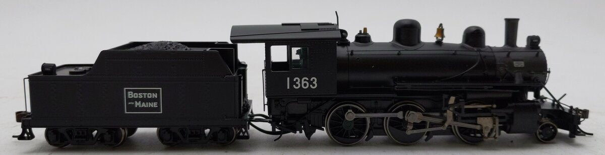 Bachmann 51706 HO Boston & Maine Alco 2-6-0 Steam Locomotive & Tender #1363