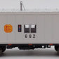 Bluford Shops 34051 Steel Transfer Caboose w/Short Roof LN/Box