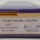 Bluford Shops 34051 Steel Transfer Caboose w/Short Roof LN/Box