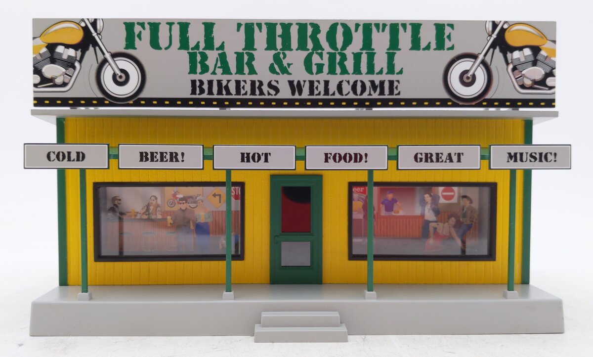 MTH 30-90292 Full Throttle Bar & Grill Road Side Stand