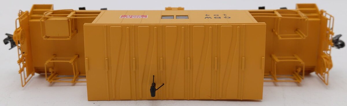 Bluford Shops 33061 HO Scale GB&W Steel Transfer Caboose w/Short Roof #104 LN/Box