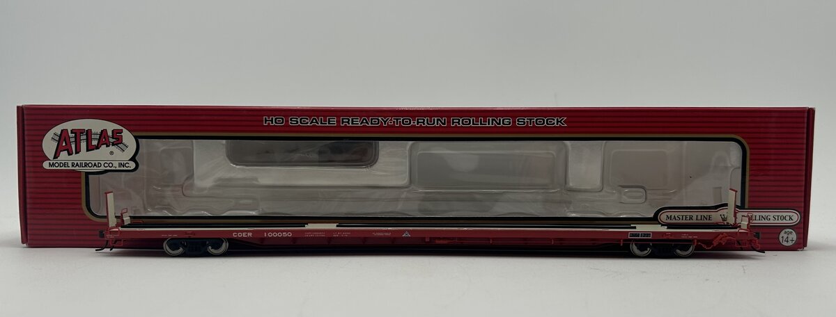 Atlas 20000289 Crab Orchard & Egyptian 89'4" Flatcar #100050