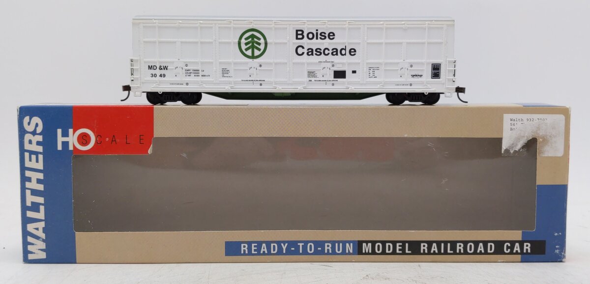 Walthers 932-7003 HO Scale MD&W Boise Cascade Thrall-Door Boxcar #3049 LN/Box
