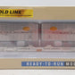Walthers 932-240853 HO P&LE Gold Mark III Flexi-Van Flat w/Trailers (Set of 2)