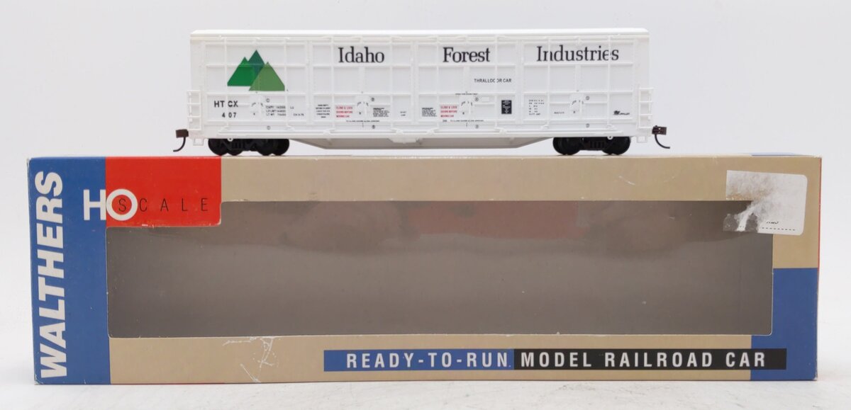Walthers 932-7005 Idaho Forest Ind. Thrall Door Boxcar #407
