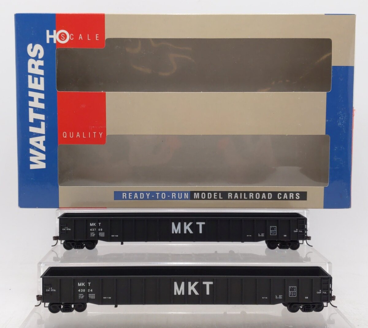 Walthers 932-23282 HO MKT 65' Mill Gondola (2-Pack) LN/Box
