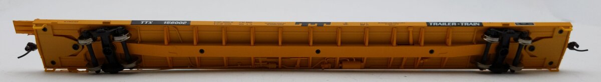 Walthers 932-40301 HO TTX Gold Line 89' Flush Deck Flat Car #156002