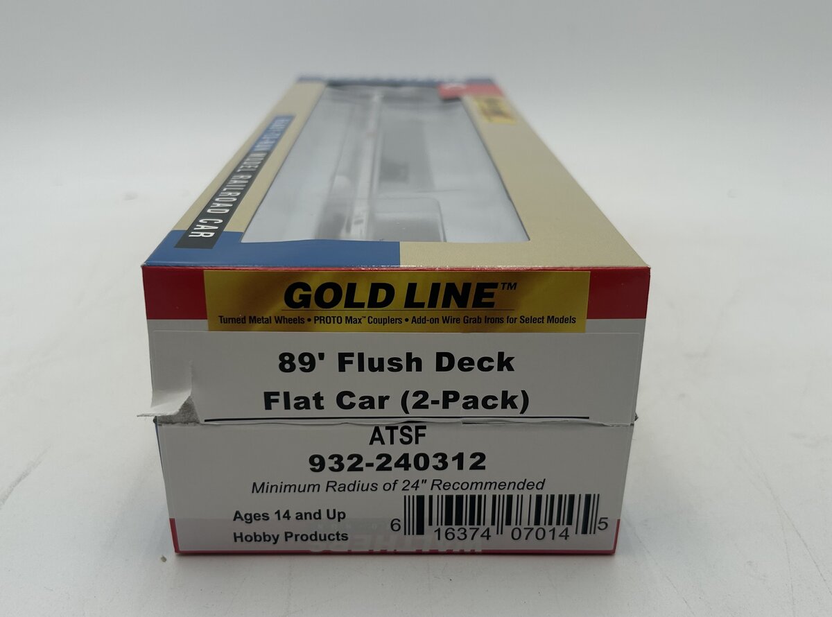 Walthers 932-240312 HO ATSF Gold Bethlehem 89'4