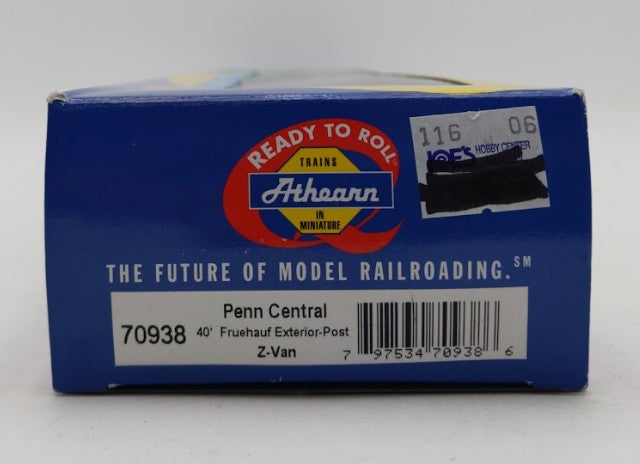 Athearn 70938 HO 40' Penn Central Fruehauf Exterior Post Z-Van (Set of 2)