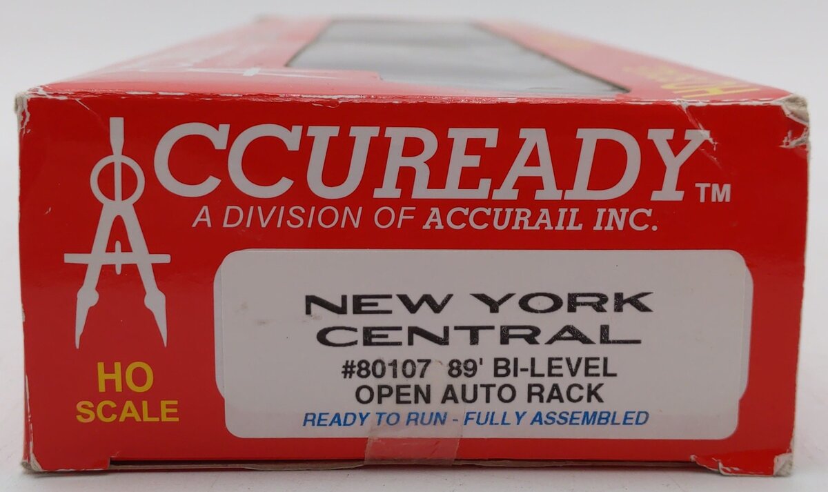 Accurail 80107 HO Scale New York Central Open Auto Rack #80107 EX/Box