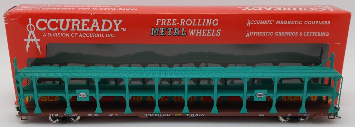 Accurail 99305 HO Scale New York Central Tri-level Auto Rack #962555 LN/Box