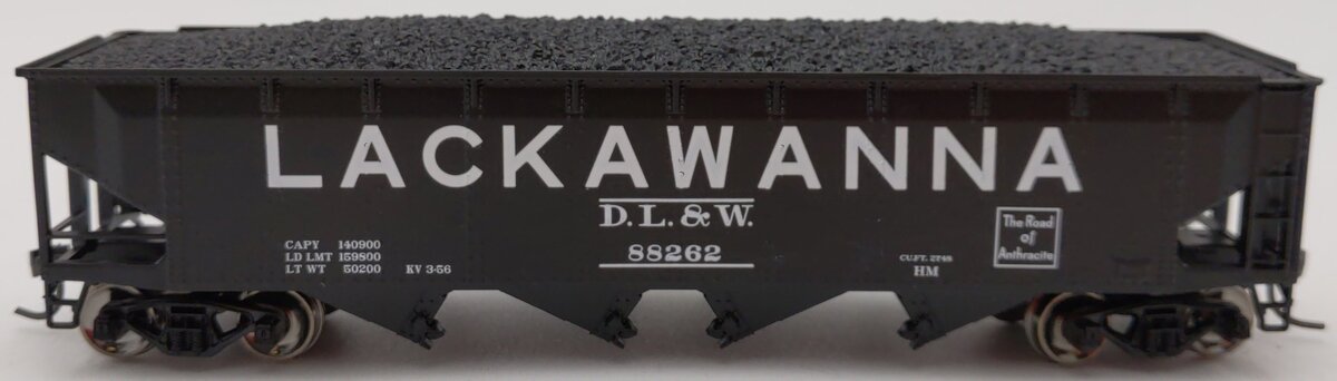 MTH 81-75017 HO Lackawanna 70-Ton Quad Hopper #88262