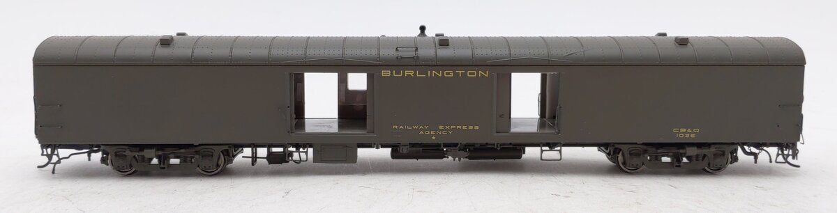 Rapido Trains 106175 HO Chicago Burlington & Quincy Baggage Express #1036 MT/Box