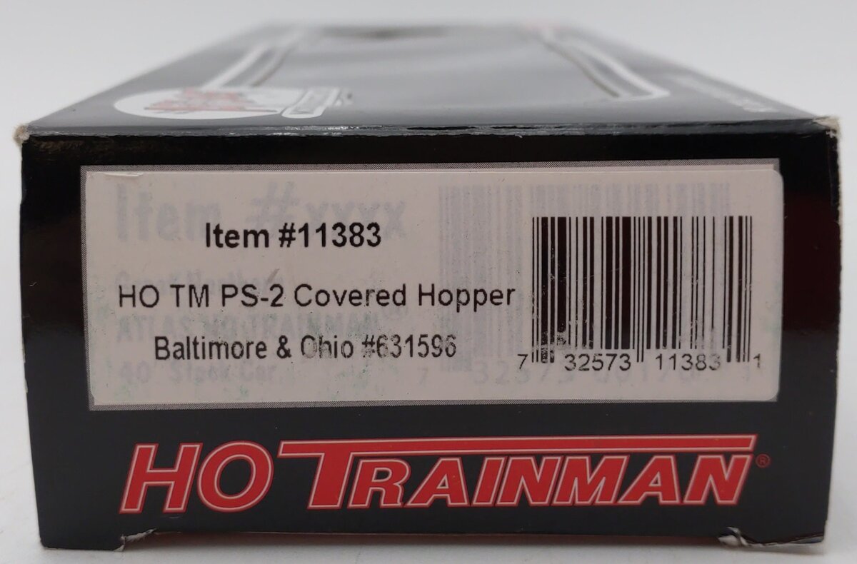 Atlas 11383 HO TM Baltimore & Ohio PS-2 Covered Hopper #631596
