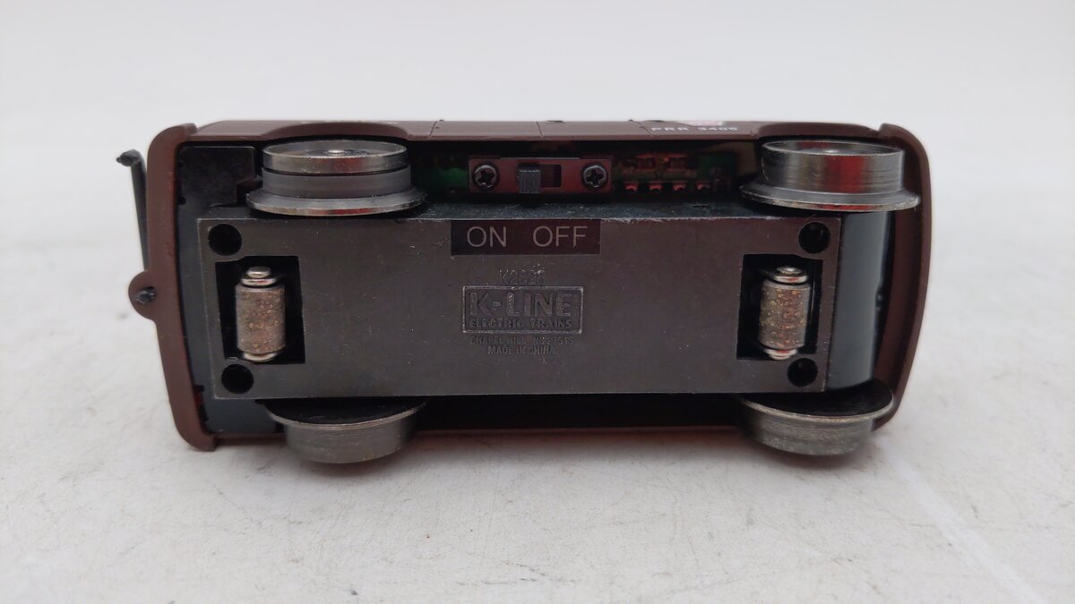 K-Line K2629-01 O Gauge Pennsylvania RR Motorized Railroad Van #3405 LN/Box
