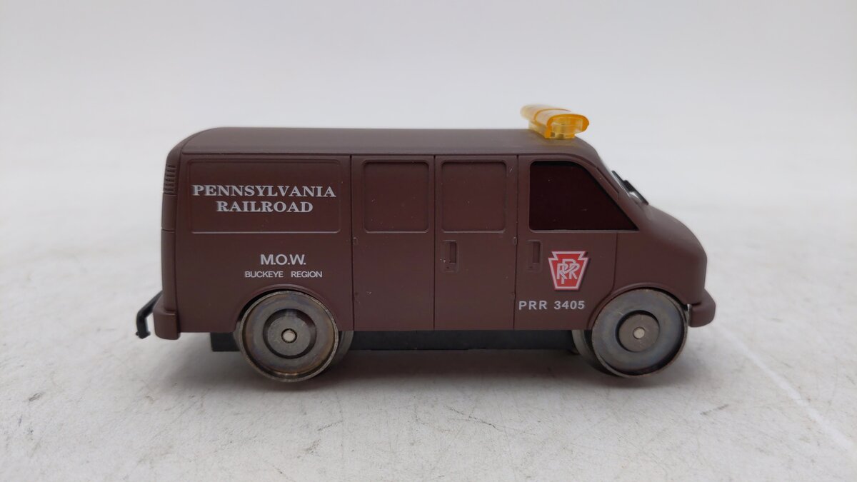 K-Line K2629-01 O Gauge Pennsylvania RR Motorized Railroad Van #3405 LN/Box