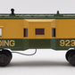 Lionel 6-9231 O Gauge Reading Bay Window Caboose #9231