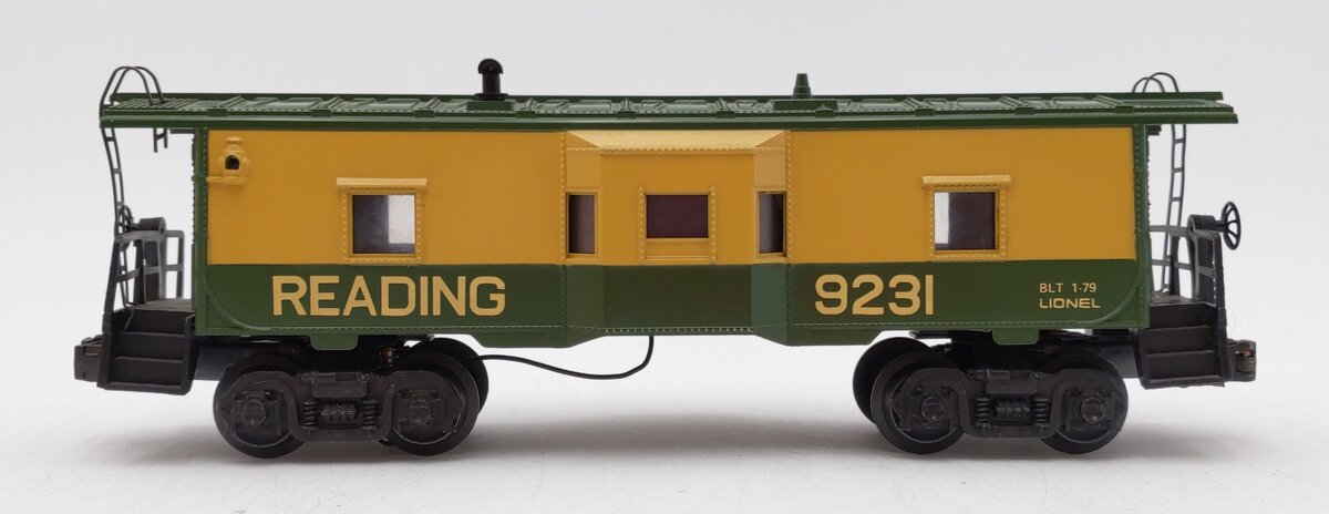 Lionel 6-9231 O Gauge Reading Bay Window Caboose #9231