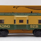 Lionel 6-9231 O Gauge Reading Bay Window Caboose #9231